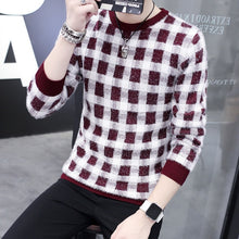 Load image into Gallery viewer, 2020 Spring Korean Fashion Sweater Men Female Sika Deer Pattern Casual Knitted Pullover Slim Fit Christmas Gift Male Pull Sweter