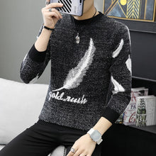 Load image into Gallery viewer, 2020 Spring Korean Fashion Sweater Men Female Sika Deer Pattern Casual Knitted Pullover Slim Fit Christmas Gift Male Pull Sweter