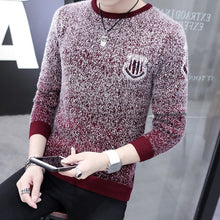 Load image into Gallery viewer, 2020 Spring Korean Fashion Sweater Men Female Sika Deer Pattern Casual Knitted Pullover Slim Fit Christmas Gift Male Pull Sweter