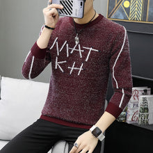 Load image into Gallery viewer, 2020 Spring Korean Fashion Sweater Men Female Sika Deer Pattern Casual Knitted Pullover Slim Fit Christmas Gift Male Pull Sweter