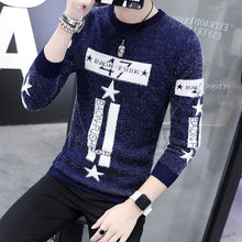Load image into Gallery viewer, 2020 Spring Korean Fashion Sweater Men Female Sika Deer Pattern Casual Knitted Pullover Slim Fit Christmas Gift Male Pull Sweter