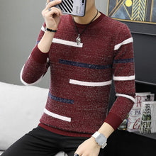 Load image into Gallery viewer, 2020 Spring Korean Fashion Sweater Men Female Sika Deer Pattern Casual Knitted Pullover Slim Fit Christmas Gift Male Pull Sweter