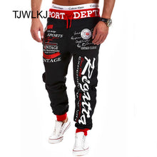Load image into Gallery viewer, men's pants weatpants joggers Hip Hop cargo pants men casual fashion Teen wolf streetwear pantalones hombre TJWLKJ