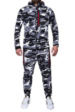 Load image into Gallery viewer, ZOGAA Men Sets Track Suit 2019 Camouflage Jacket Camo Print Tracksuit Matching Sportswear Hoodie Coat Pants Sweatsuit Military
