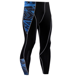 Men's Thermal Underwear Set Long Sleeve Fitness Tights Sportswear Compression Elastic Track and Field Running Wear Men's suit