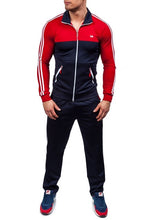 Load image into Gallery viewer, ZOGAA mens tracksuit Russian classic style mens track suit set Red and white plus size S-XXXXL men clothes 2018 sweat suits men
