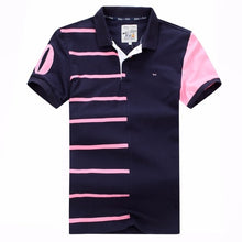 Load image into Gallery viewer, Handsome 2020 Summer Mens POLO Best Selling Eden Park for Men POLOS Nice Quality Stripe design Casual shirts Plus Size M-XXXL
