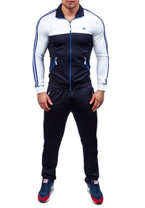 ZOGAA Spring Autumn Men Tracksuit Men Casual 2 Piece Set Men Fashion Jacket and Sport Pants Set Men Casual Sports Suit 2020