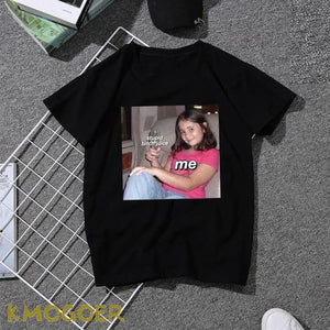 Anxiety Depression Overthinking T-shirt Men Meme Cotton Tees Tops Hip Hop Streetwear Male Tshirt Man Summer Casual Mens T Shirt