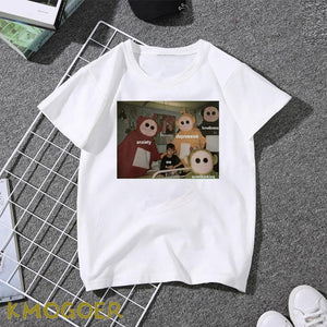 Anxiety Depression Overthinking T-shirt Men Meme Cotton Tees Tops Hip Hop Streetwear Male Tshirt Man Summer Casual Mens T Shirt