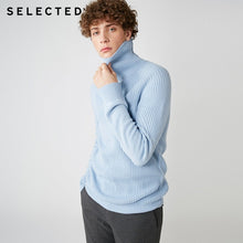 Load image into Gallery viewer, SELECTED 2019 High Neck Multiple Colors Turtleneck Knitted Pullovers Men&#39;s Wool-blend Sweater | 418425533
