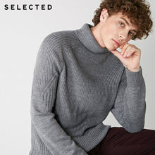 Load image into Gallery viewer, SELECTED 2019 High Neck Multiple Colors Turtleneck Knitted Pullovers Men&#39;s Wool-blend Sweater | 418425533
