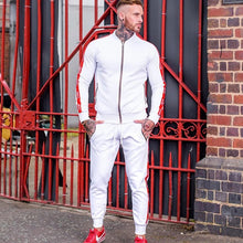 Load image into Gallery viewer, Vanquish Fashion Fitness Suit Muscle Brother Autumn Winter Fit Zipper Casual Cardigan Hip Hop Jogger Men&#39;s Wear Jogger Set 2020
