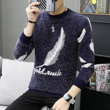 Load image into Gallery viewer, 2020 Spring Korean Fashion Sweater Men Female Sika Deer Pattern Casual Knitted Pullover Slim Fit Christmas Gift Male Pull Sweter
