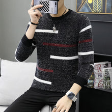 Load image into Gallery viewer, 2020 Spring Korean Fashion Sweater Men Female Sika Deer Pattern Casual Knitted Pullover Slim Fit Christmas Gift Male Pull Sweter
