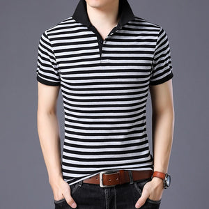 Casual 23 Design Style Brand 95% Cotton Summer POLO SHIRT Short Sleeves Men Fashion Plus Size M-5XL 6XL Tops Tees Clothes