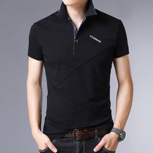 Casual 23 Design Style Brand 95% Cotton Summer POLO SHIRT Short Sleeves Men Fashion Plus Size M-5XL 6XL Tops Tees Clothes